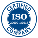 Certified ISO 20000-1:2018 Company